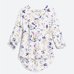 Daniel Rain Koda Split Neck Blouse